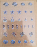 Cowboys Universal Livery for 1:64 scale diecast cars and trucks