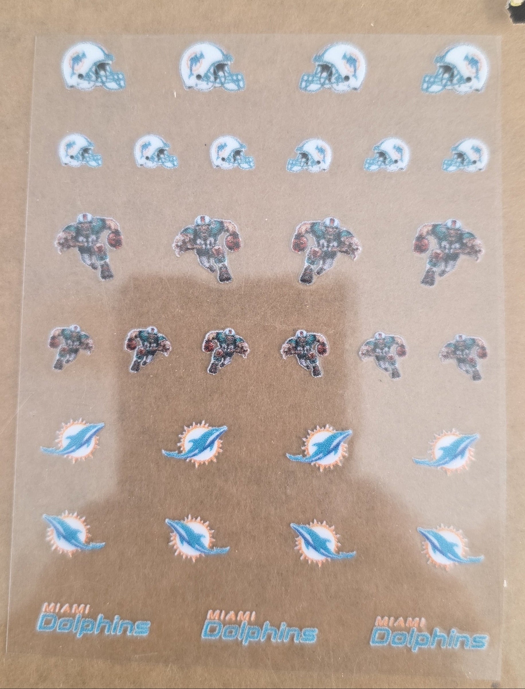 Dolphins Universal Livery for 1:64 scale diecast cars and trucks