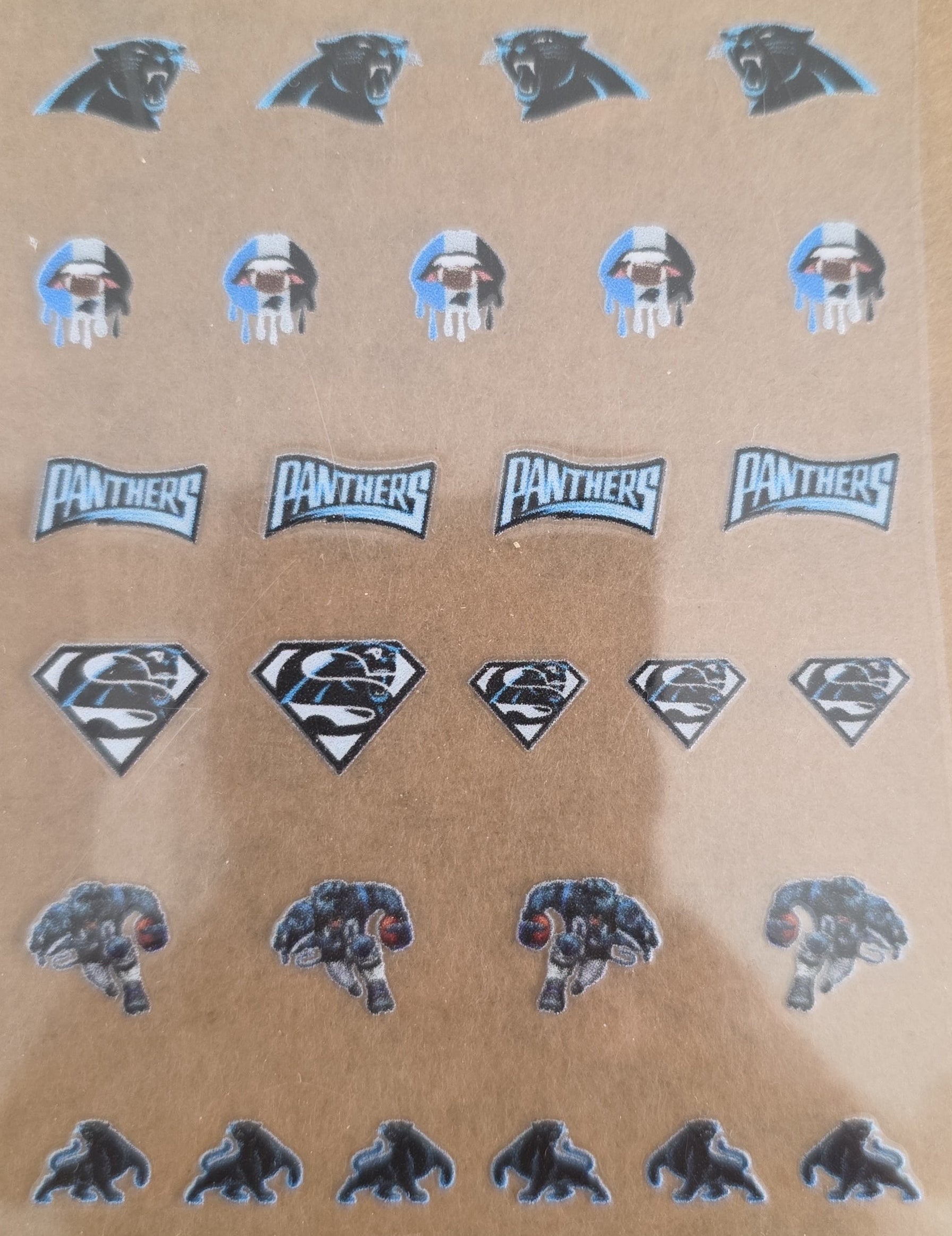 Panthers Universal Livery for 1:64 scale diecast cars and trucks