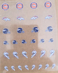 Broncos Universal Livery for 1:64 scale diecast cars and trucks
