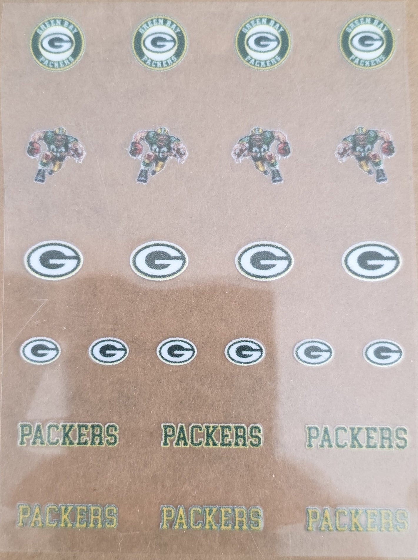 Packers Universal Livery for 1:64 scale diecast cars and trucks