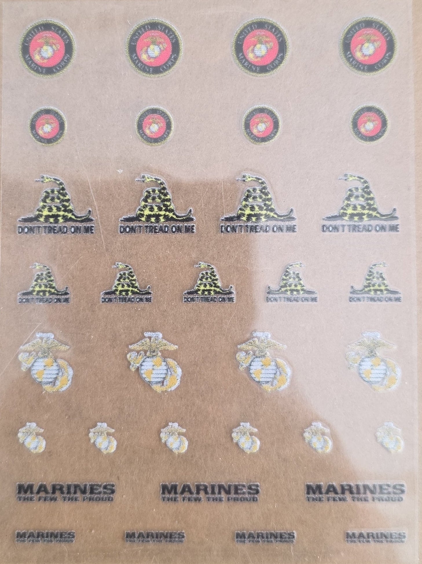 Marines Universal Livery for 1:64 scale diecast cars and trucks