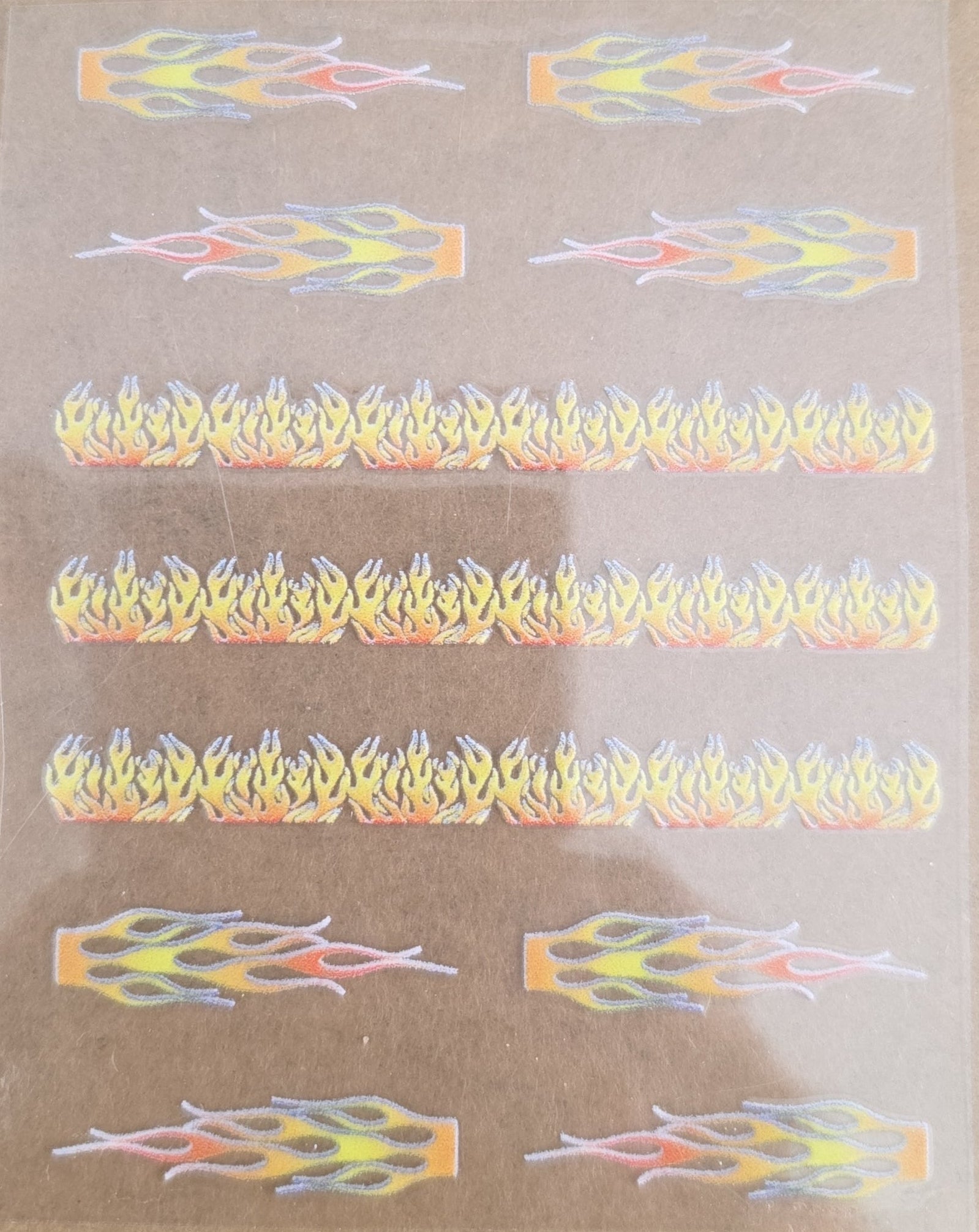 Flames Universal Livery for 1:64 scale diecast cars and trucks