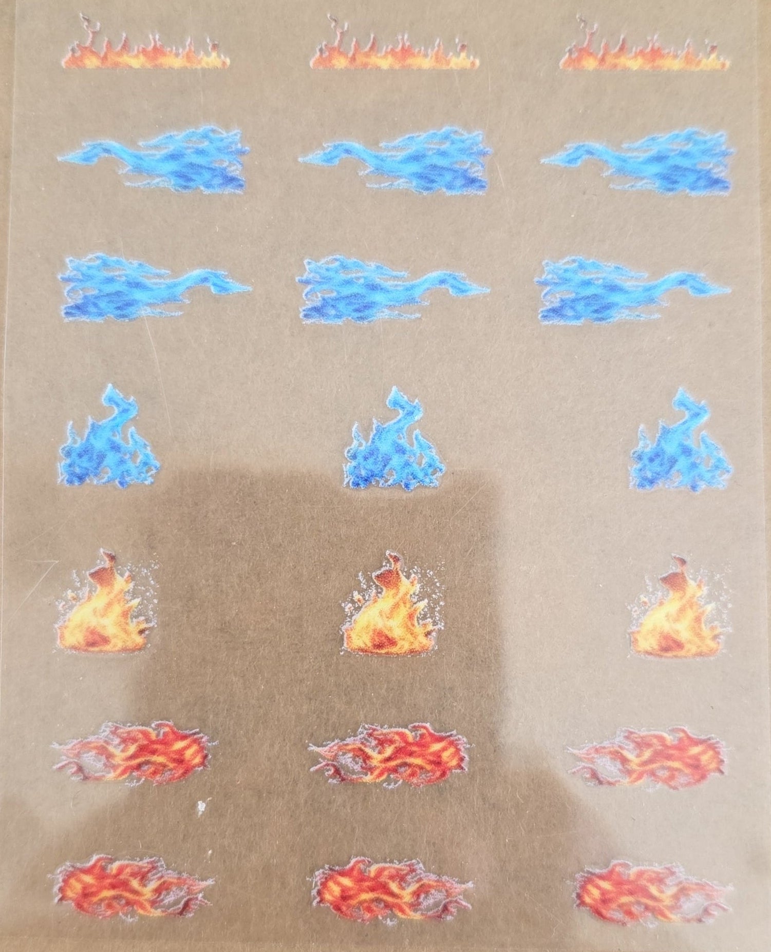 Flames 2 Universal Livery for 1:64 scale diecast cars and trucks