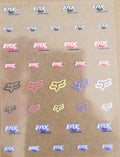 Fox Shocks Universal Livery for 1:64 scale diecast cars and trucks