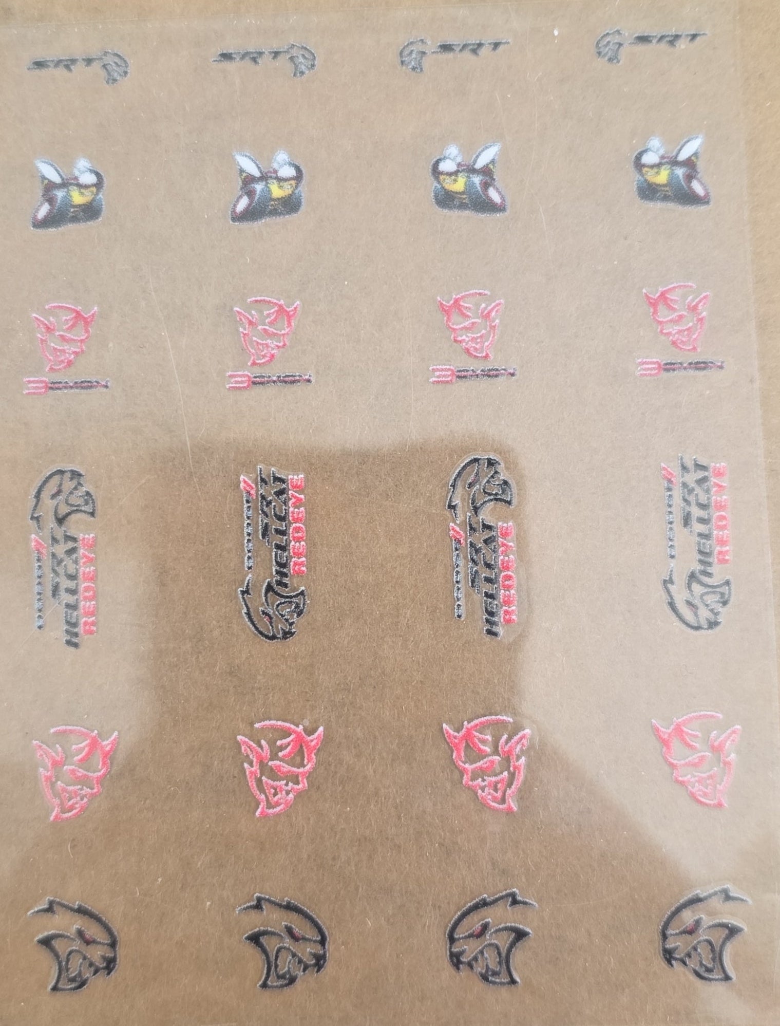 Charger/Hellcat/Scat pack Universal Livery for 1:64 scale diecast cars and trucks
