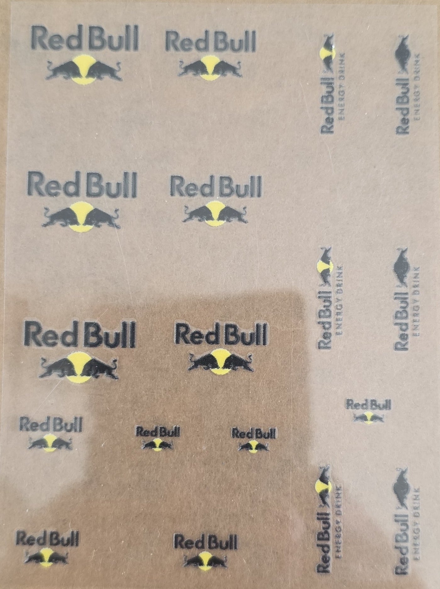 Redbull Black Universal Livery for 1:64 scale diecast cars and trucks