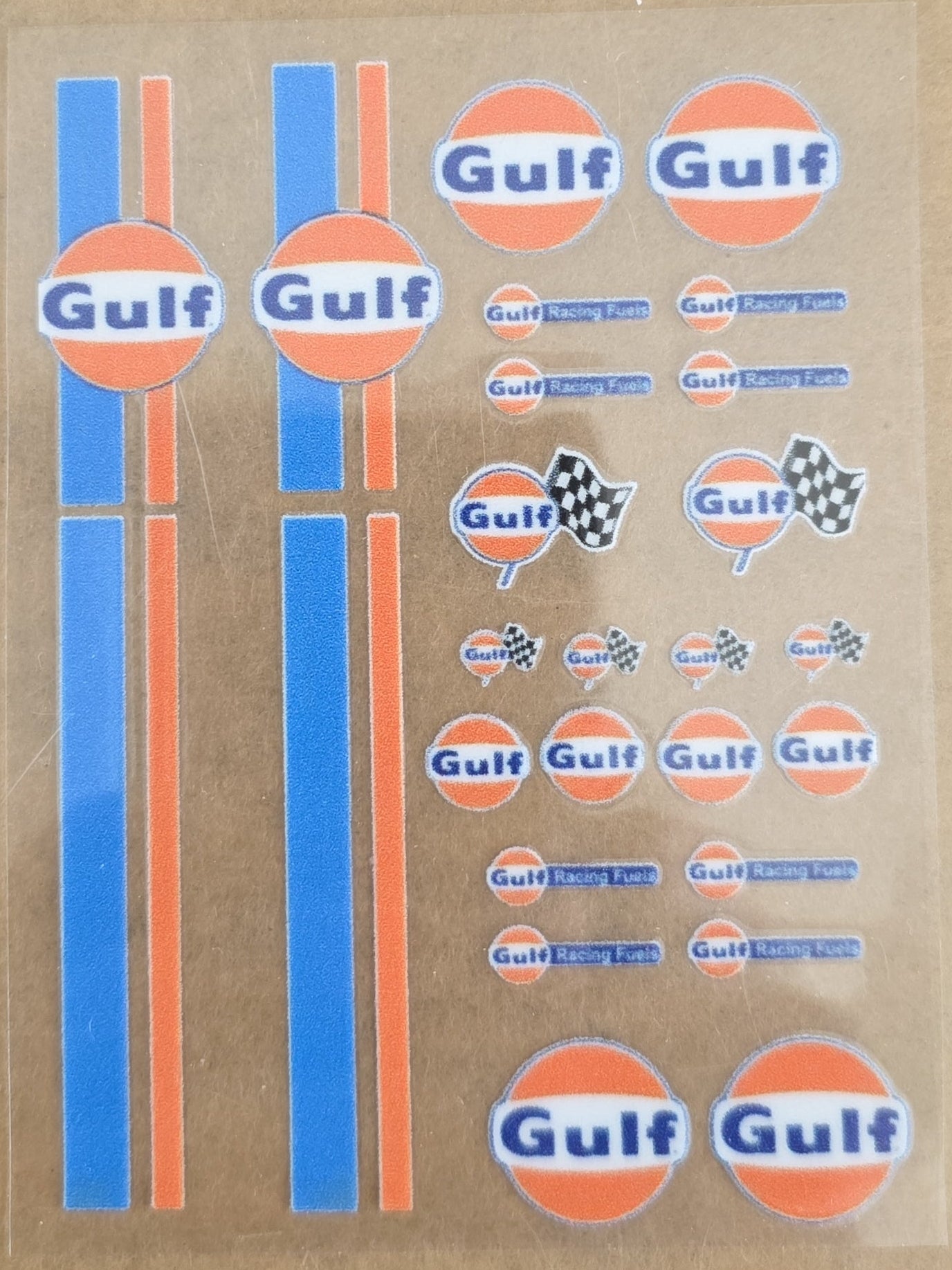 Gulf Universal Livery for 1:64 scale diecast cars and trucks