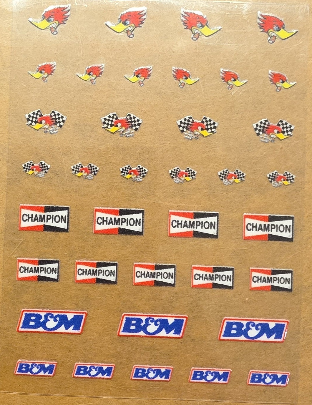 Mr. Horsepower/Champion/B&M Universal Livery for 1:64 scale diecast cars and trucks