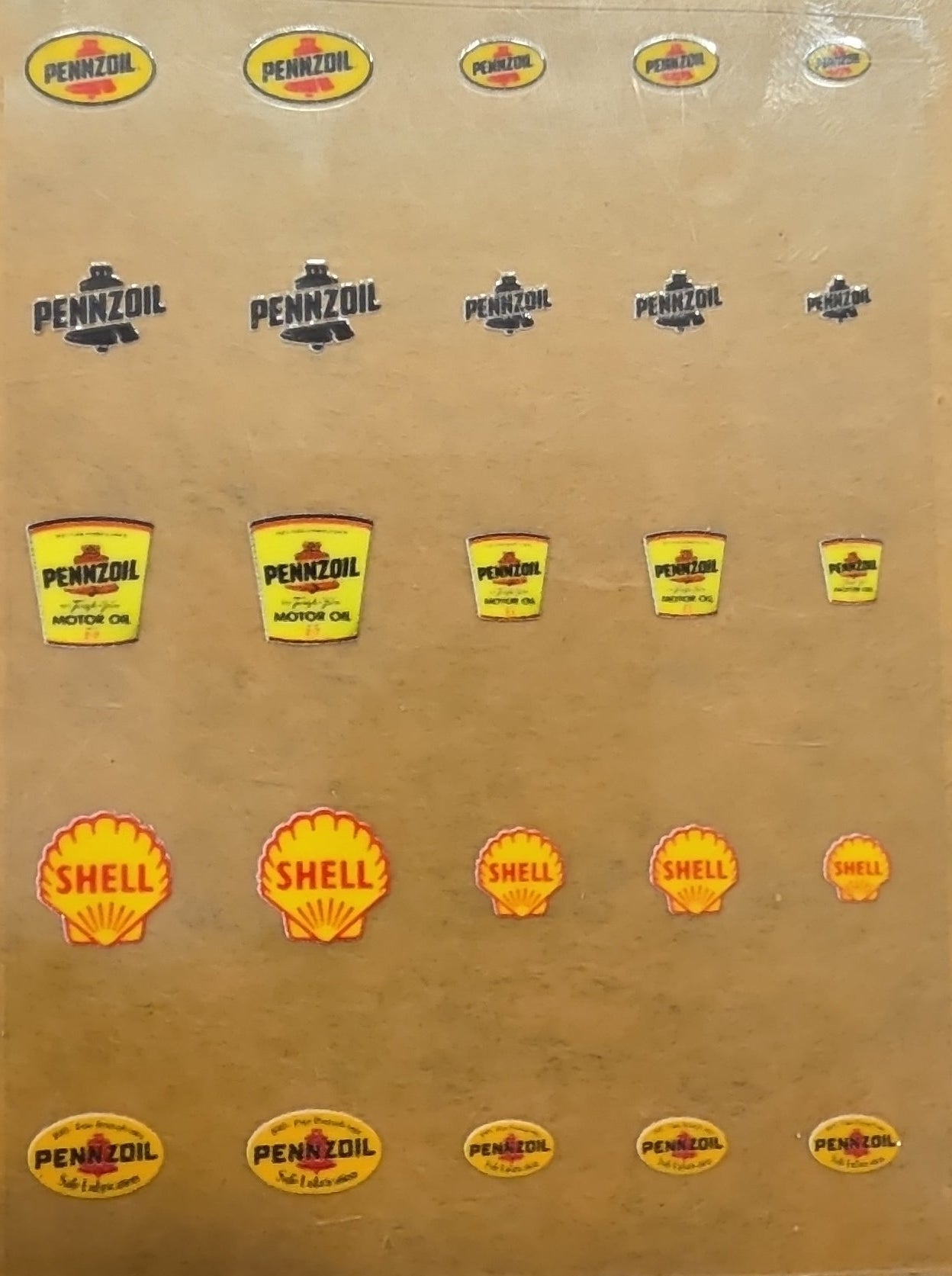 Penzoil Universal Livery for 1:64 scale diecast cars and trucks