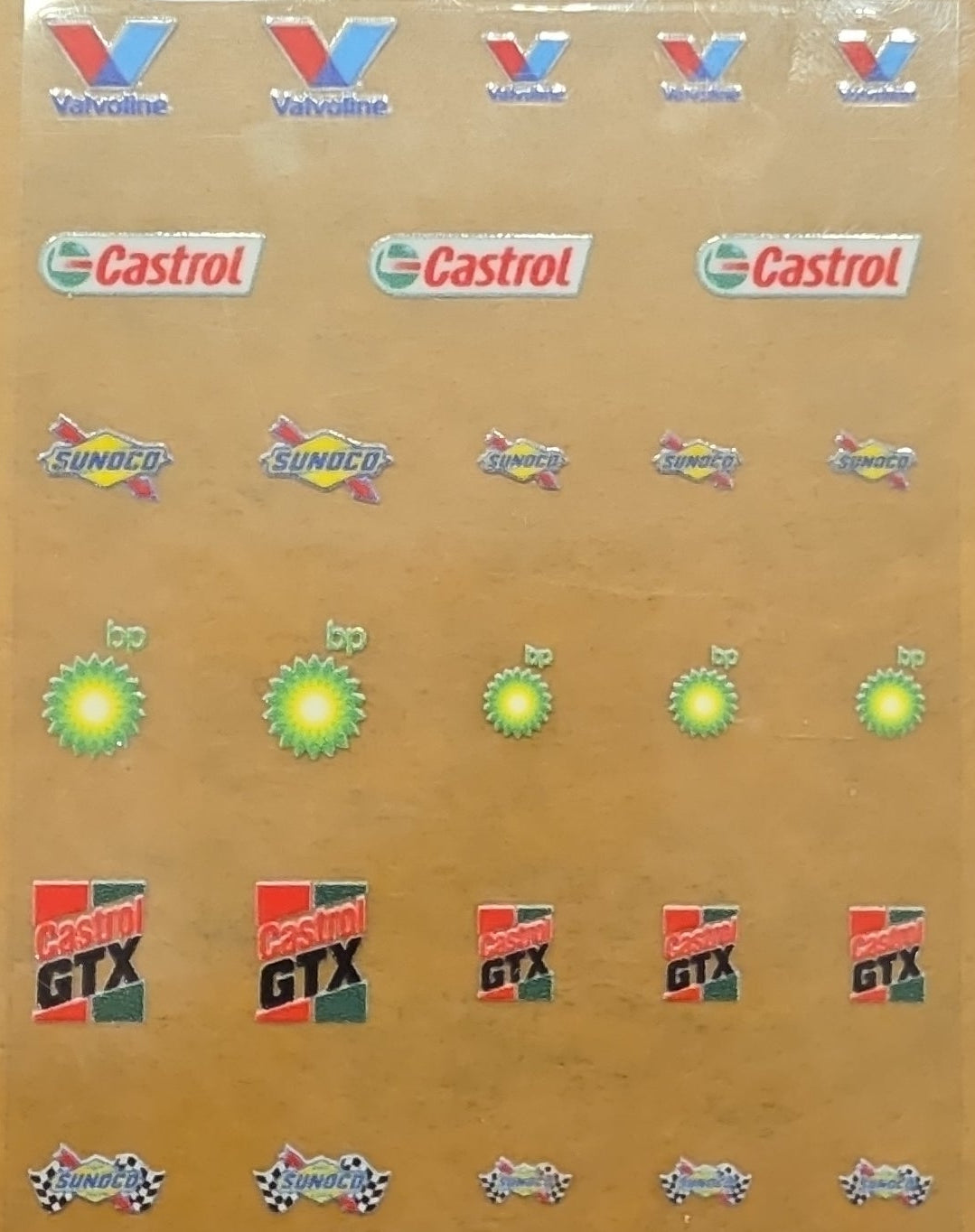 Fuel Sponsors 3 Universal Livery for 1:64 scale diecast cars and trucks