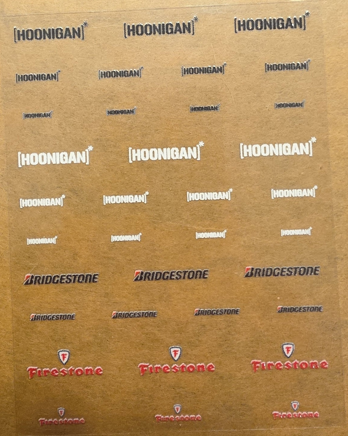 Hoonigan Universal Livery for 1:64 scale diecast cars and trucks