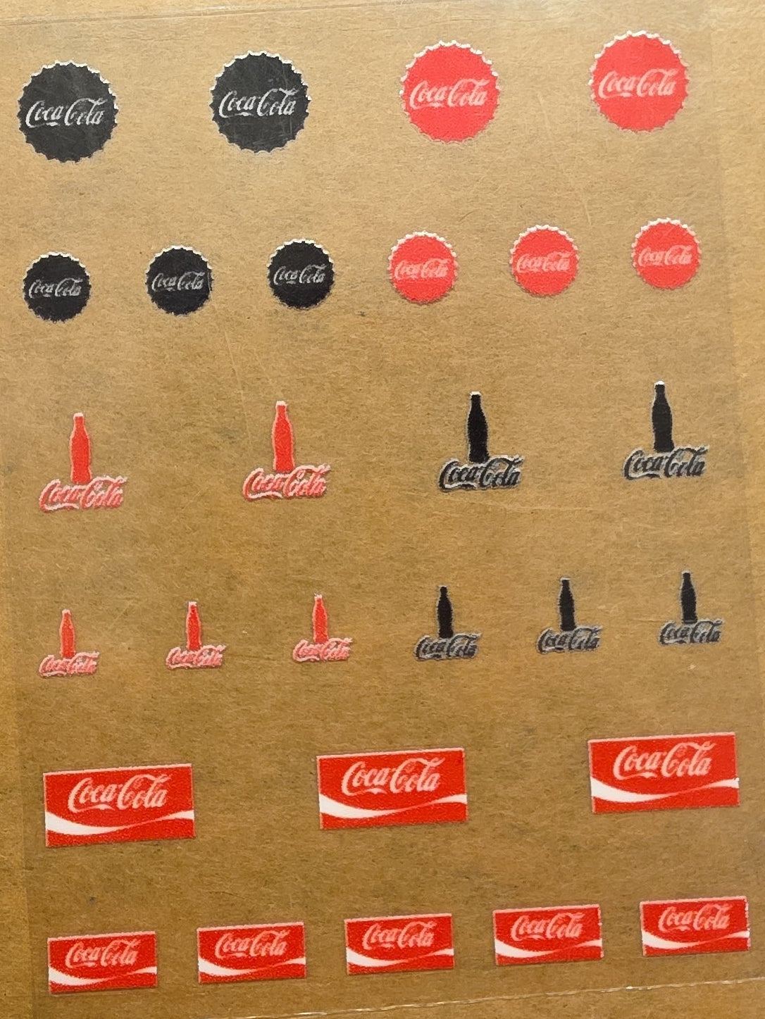 Coke 1 Universal Livery for 1:64 scale diecast cars and trucks