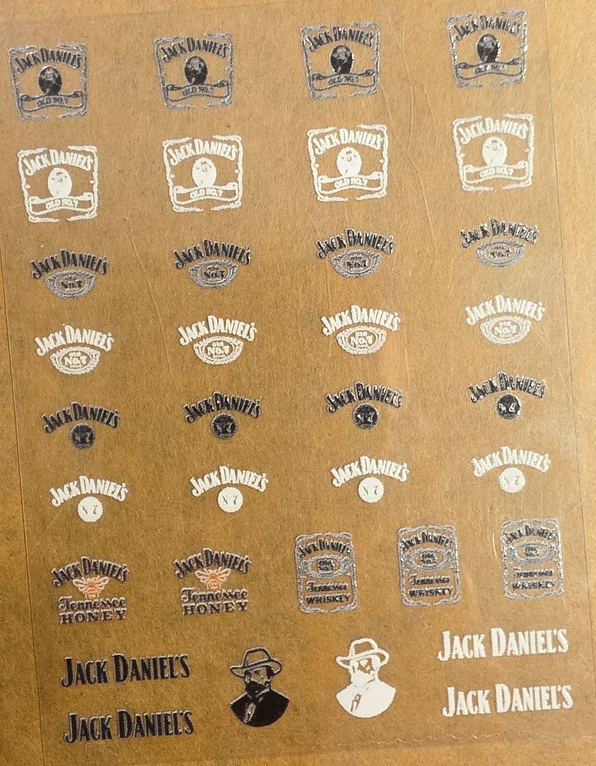 Jack Daniels Universal Livery for 1:64 scale diecast cars and trucks