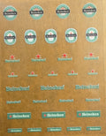 Heineken Universal Livery for 1:64 scale diecast cars and trucks