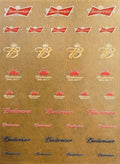 Budweiser Universal Livery for 1:64 scale diecast cars and trucks