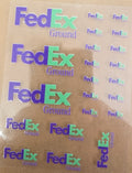 FedEx Ground Mail Truck Livery for 1:64 scale diecast cars and trucks