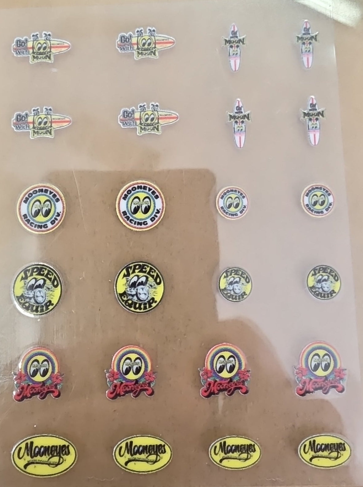 Moon Eyes 2 Universal Livery for 1:64 scale diecast cars and trucks