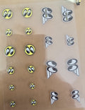 Moon Eyes 4 Universal Livery for 1:64 scale diecast cars and trucks