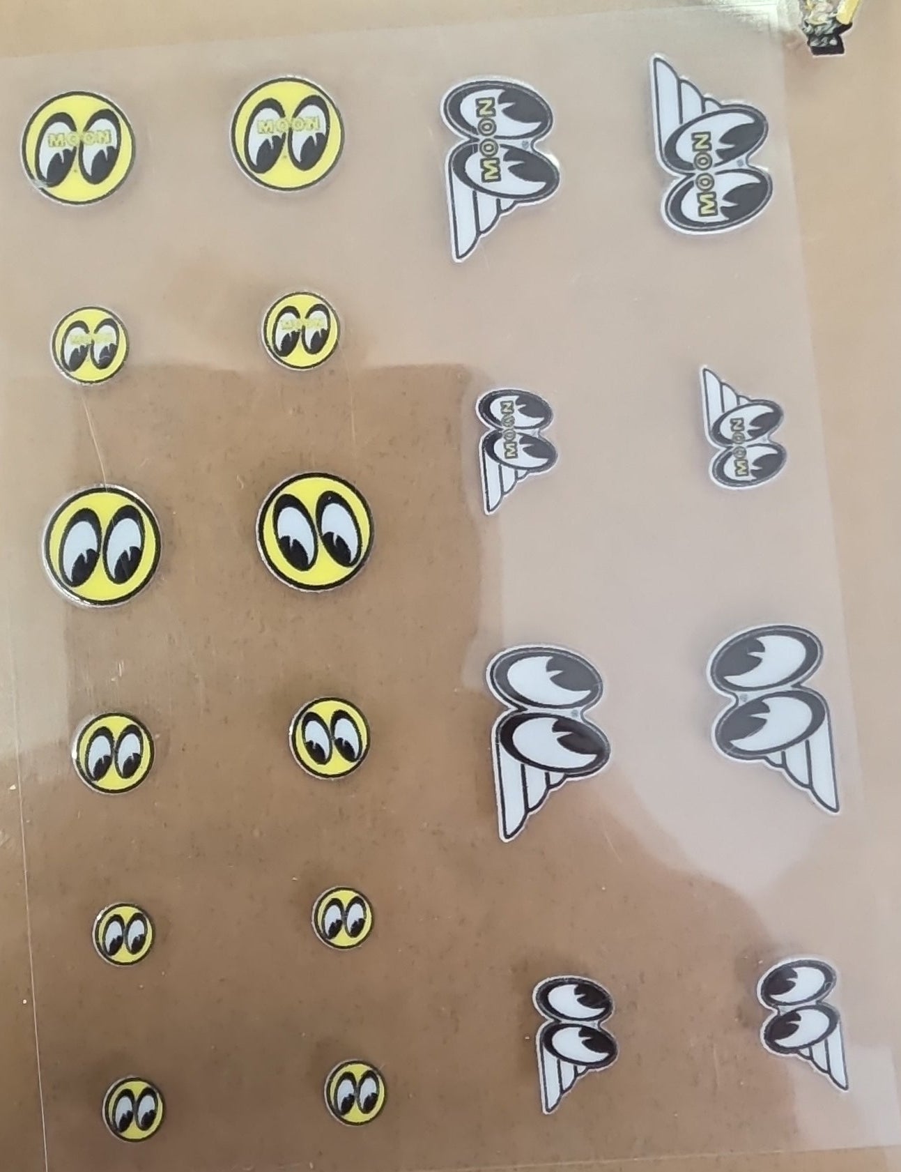 Moon Eyes 4 Universal Livery for 1:64 scale diecast cars and trucks