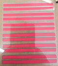 Racing Stripes Red Universal Livery for 1:64 scale diecast cars and trucks