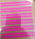 Racing Stripes Pink Universal Livery for 1:64 scale diecast cars and trucks