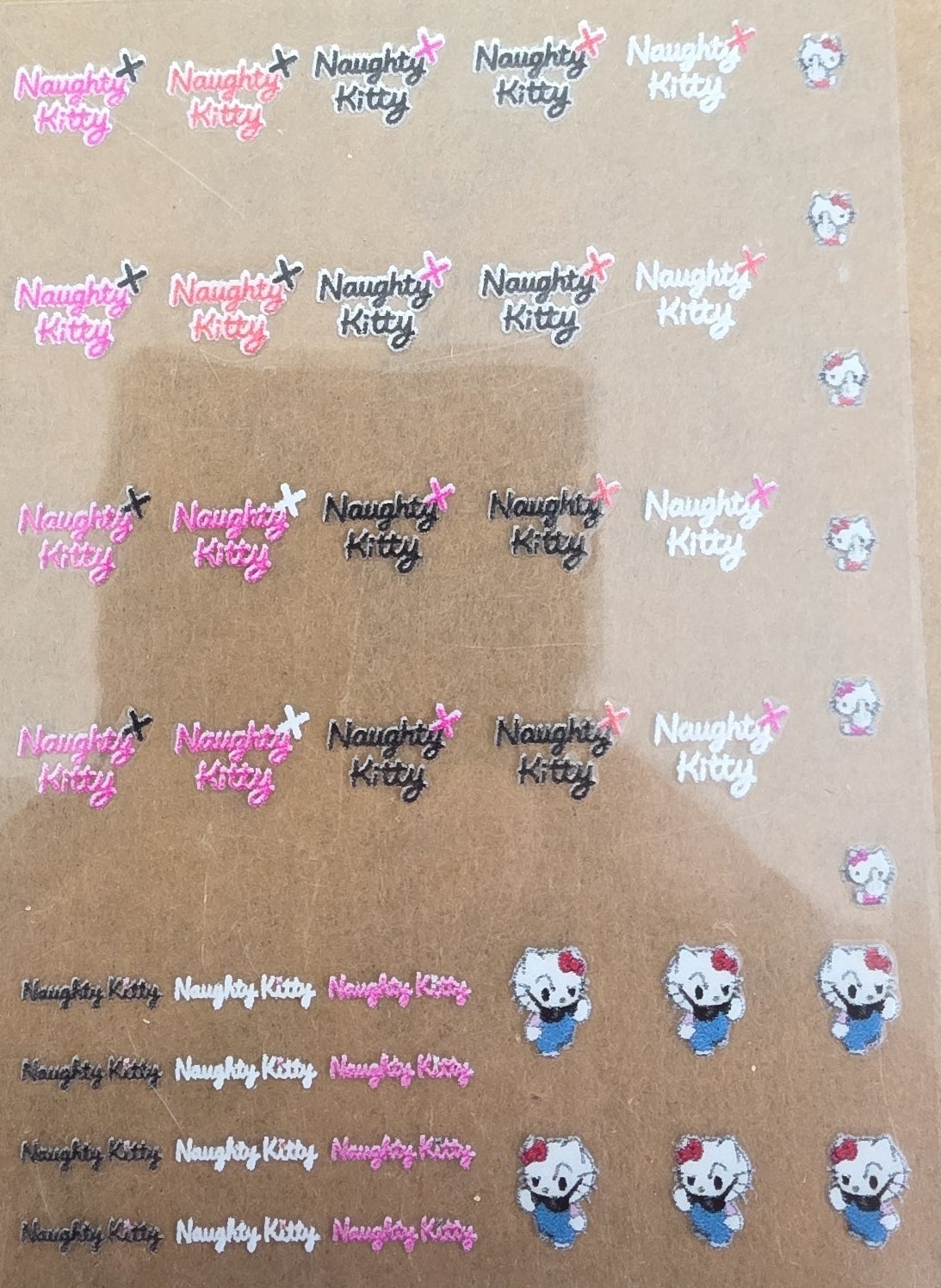 Naughty Kitty Livery for 1:64 scale diecast cars and trucks