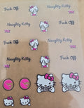 Naughty Kitty 83 Silverado Livery for 1:64 scale diecast cars and trucks