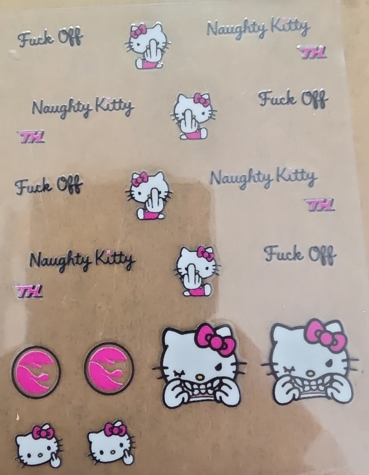 Naughty Kitty 83 Silverado Livery for 1:64 scale diecast cars and trucks