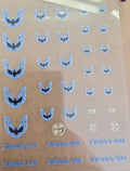 TransAM Blue Universal Livery for 1:64 scale diecast cars and trucks
