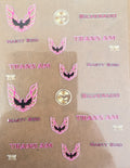TransAM Red 83 Silverado Livery for 1:64 scale diecast cars and trucks