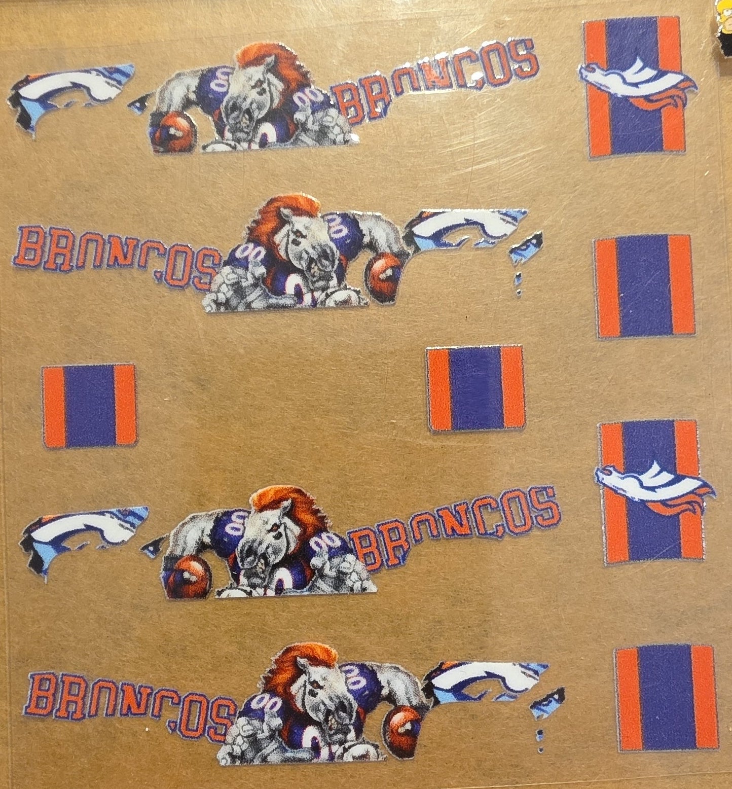 Broncos 83 Silverado Livery for 1:64 scale diecast cars and trucks