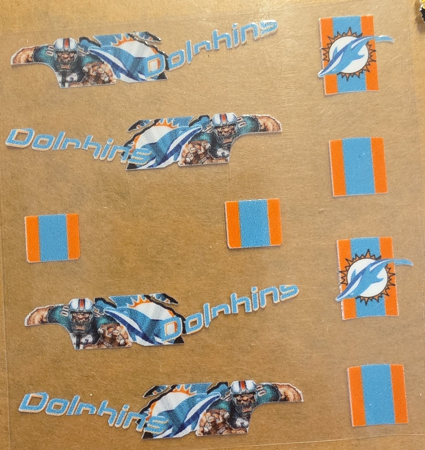 Dolphins 83 Silverado Livery for 1:64 scale diecast cars and trucks