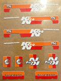 K&N White 83 Silverado Livery for 1:64 scale diecast cars and trucks