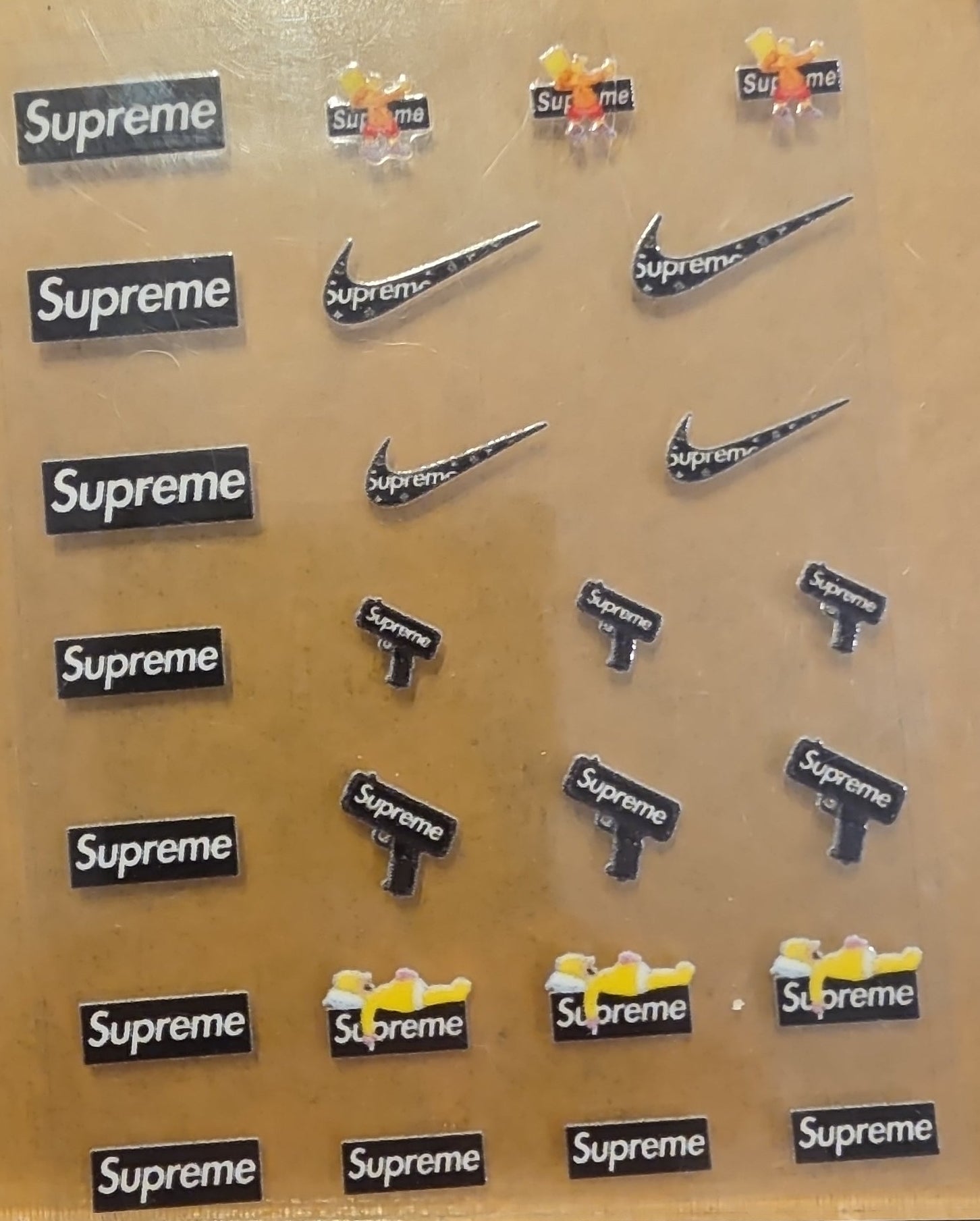 Supreme Black Universal Livery for 1:64 scale diecast cars and trucks