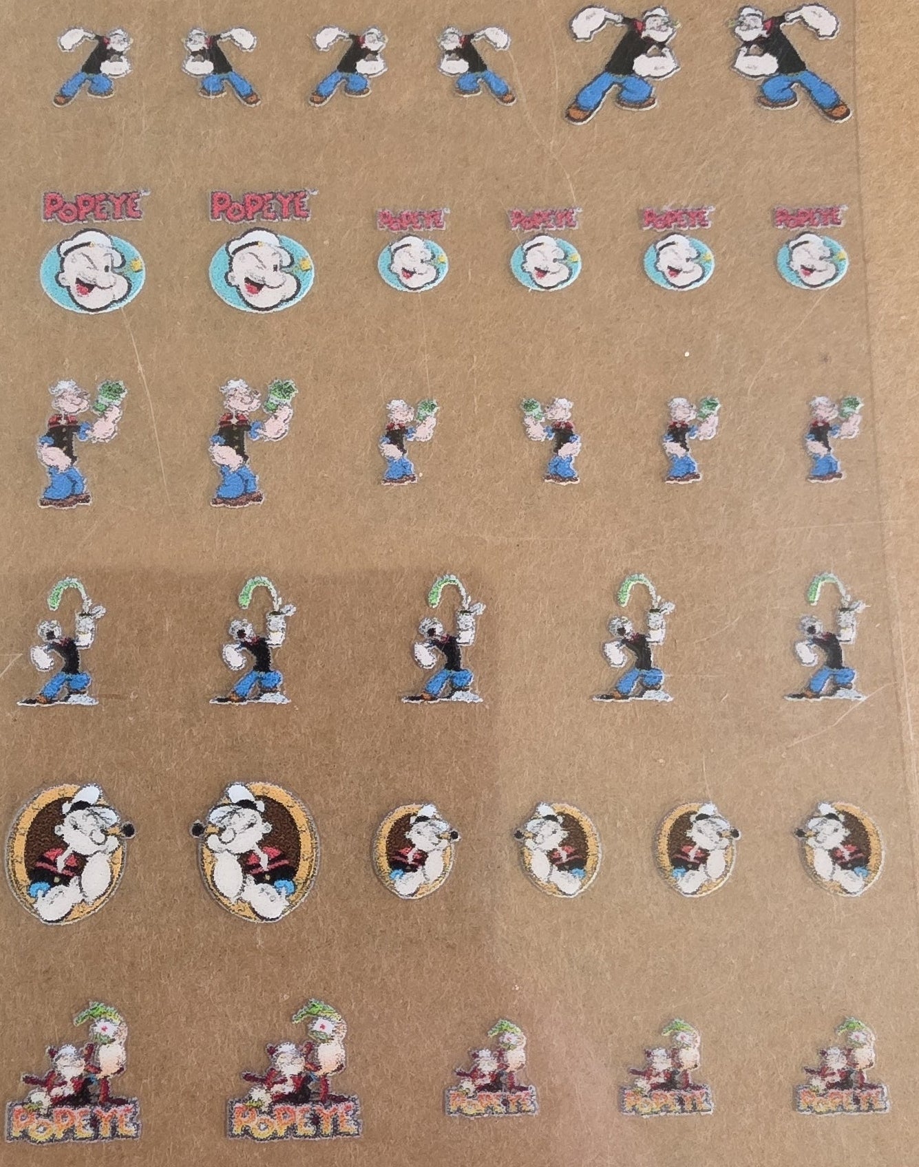 Popeye 1 Universal Livery for 1:64 scale diecast cars and trucks