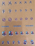 CPT America Universal Livery for 1:64 scale diecast cars and trucks