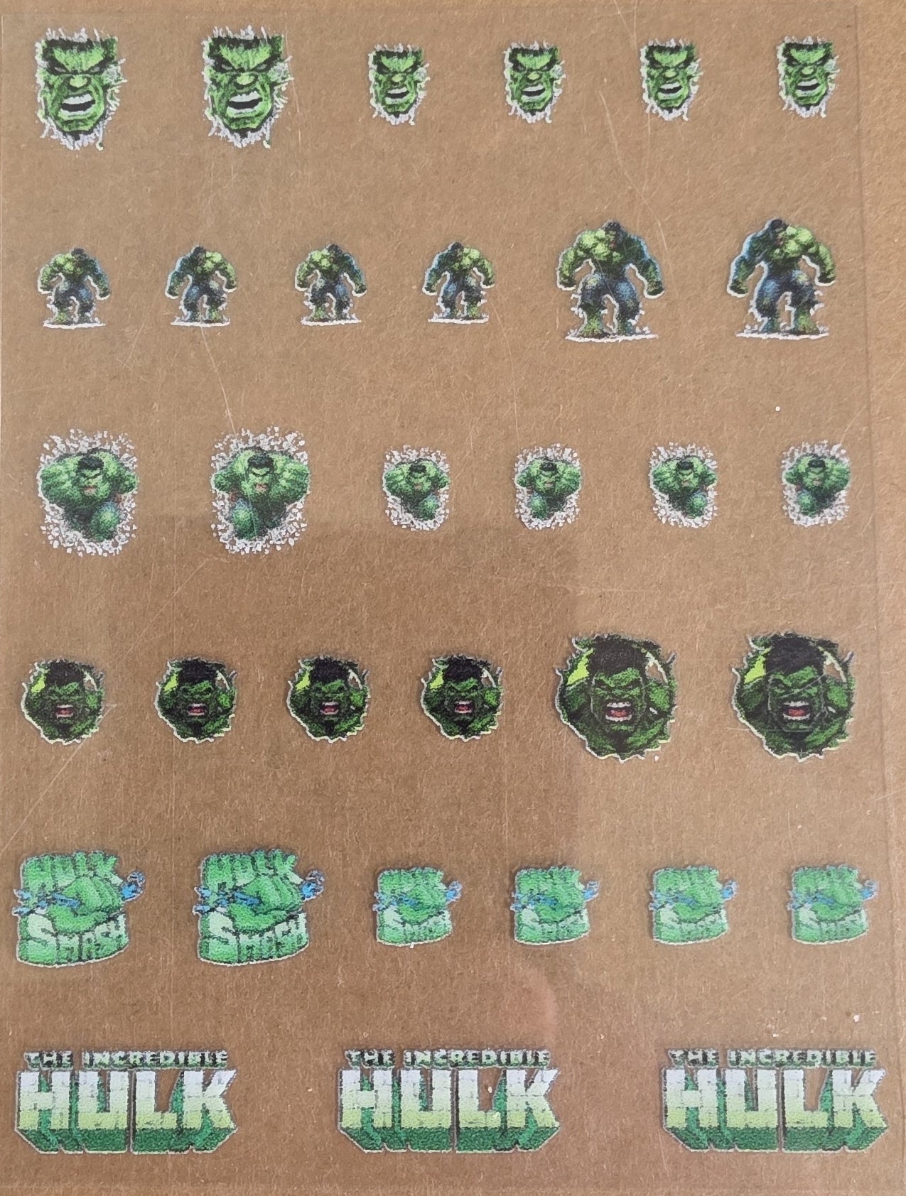 Hulk Universal Livery for 1:64 scale diecast cars and trucks