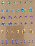 Monsters Inc 1 Universal Livery for 1:64 scale diecast cars and trucks