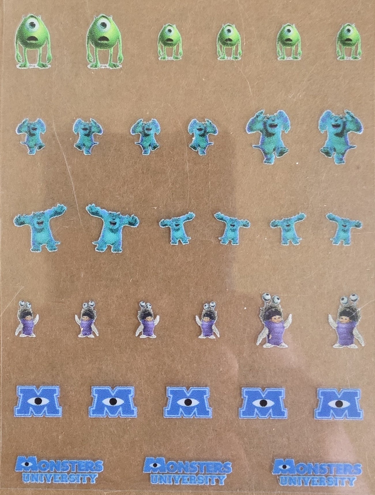 Monsters Inc 2 Universal Livery for 1:64 scale diecast cars and trucks