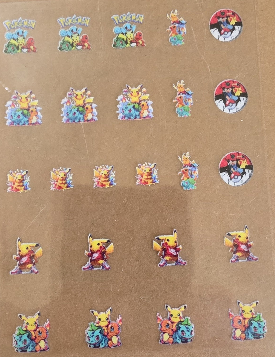 Pokemon 1 Universal Livery for 1:64 scale diecast cars and trucks