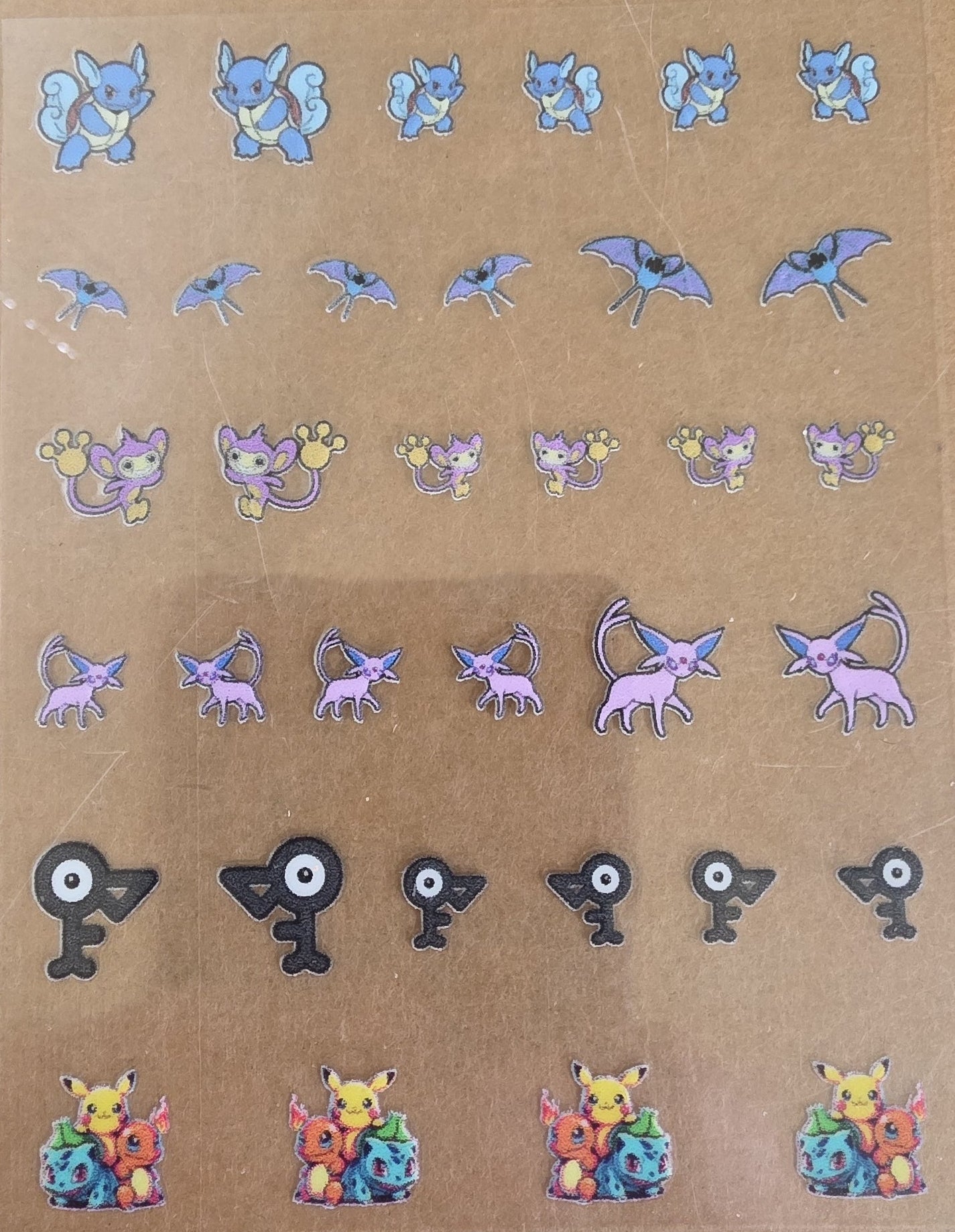 Pokemon 4 Universal Livery for 1:64 scale diecast cars and trucks