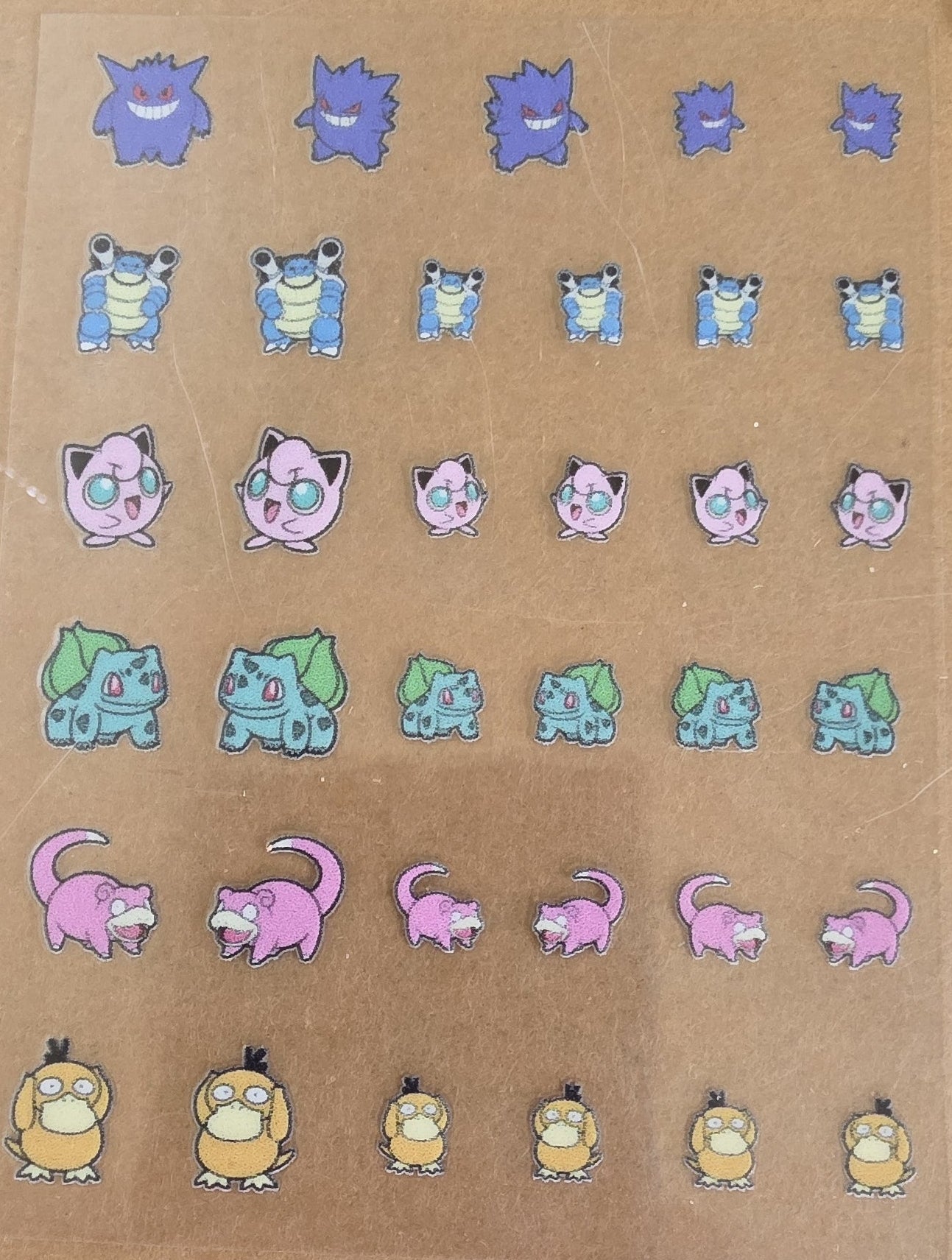 Pokemon 6 Universal Livery for 1:64 scale diecast cars and trucks