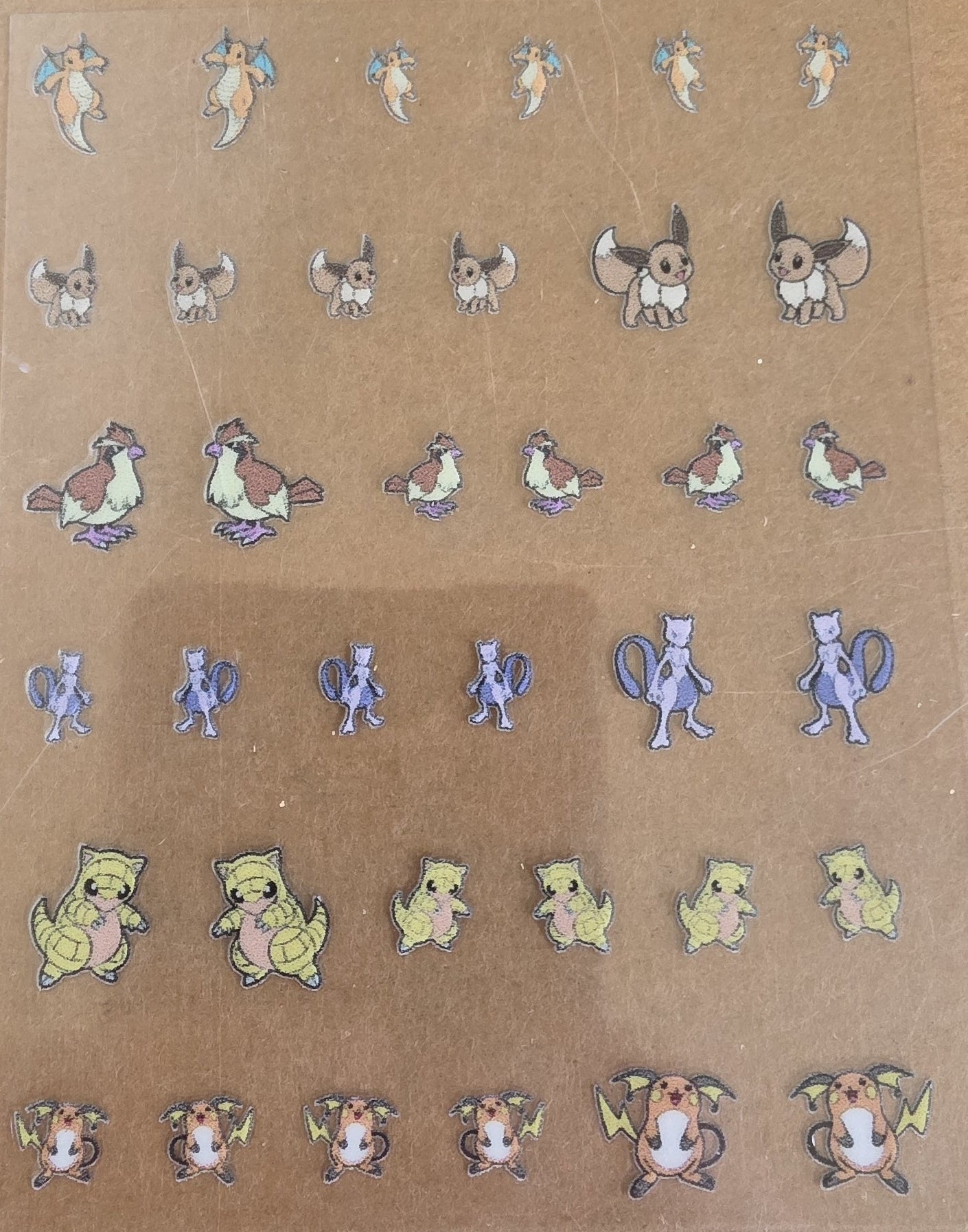 Pokemon 8 Universal Livery for 1:64 scale diecast cars and trucks