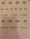 JDM Universal Livery for 1:64 scale diecast cars and trucks