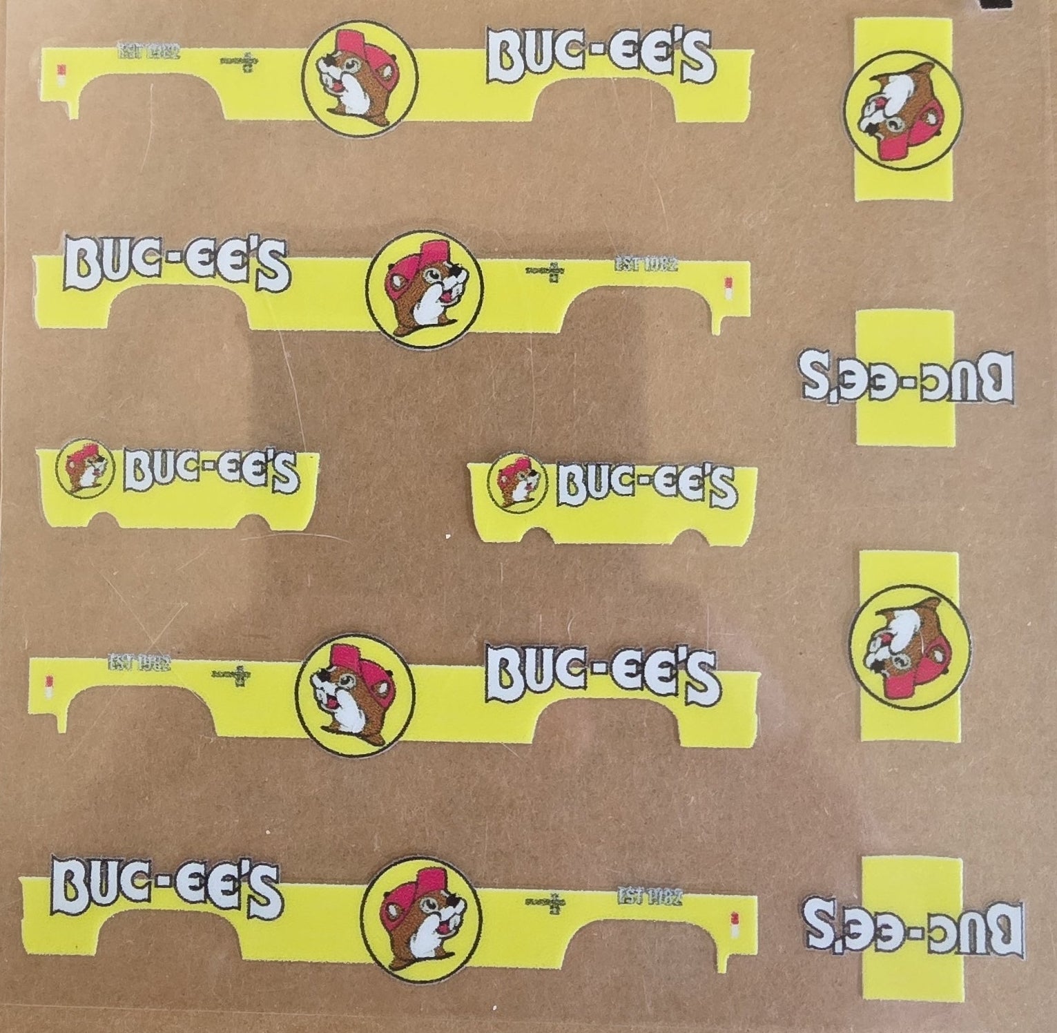 Buc-ees 83 Silverado Livery for 1:64 scale diecast cars and trucks