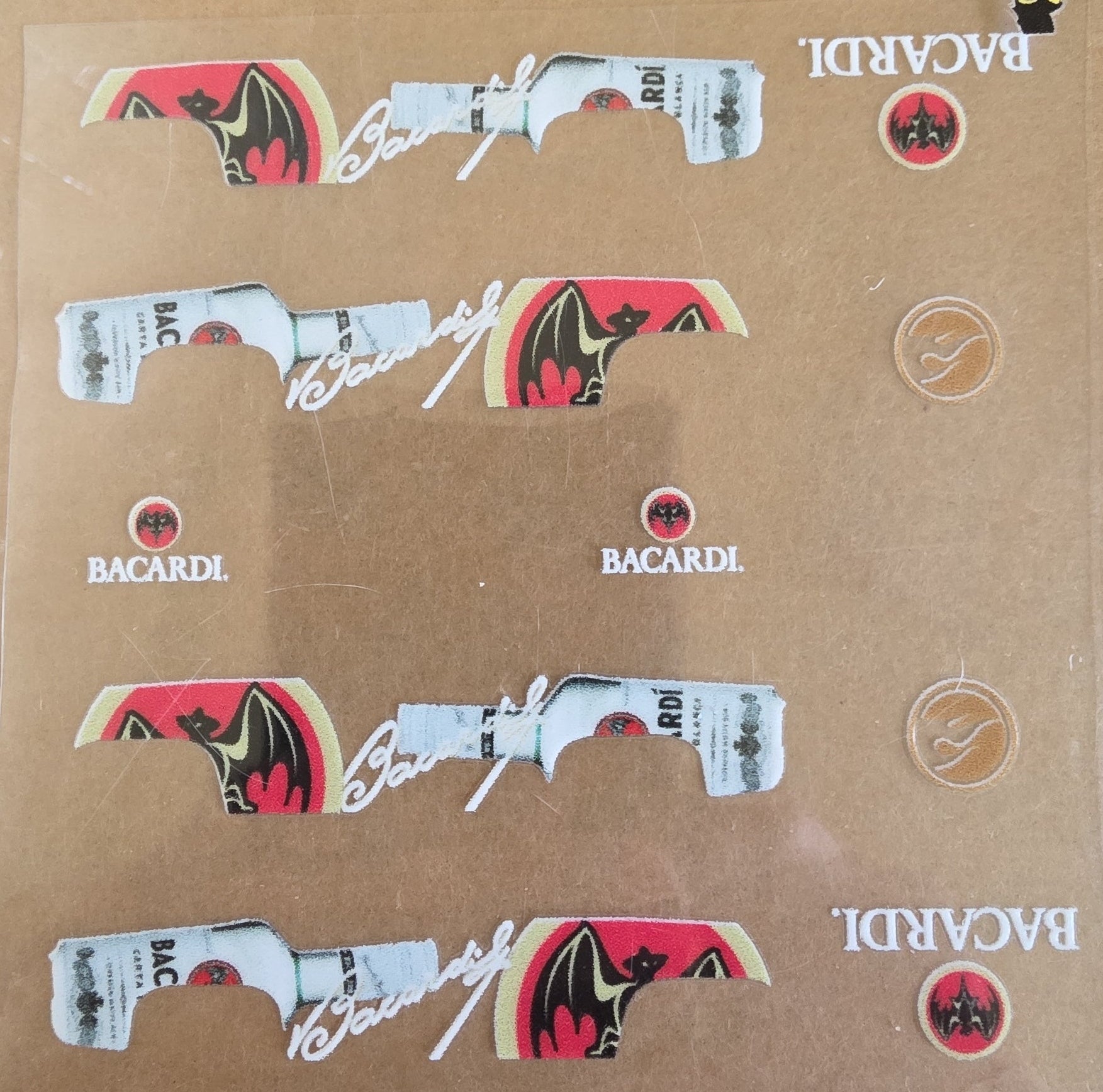 Bacardi Wht 83 Silverado Livery for 1:64 scale diecast cars and trucks