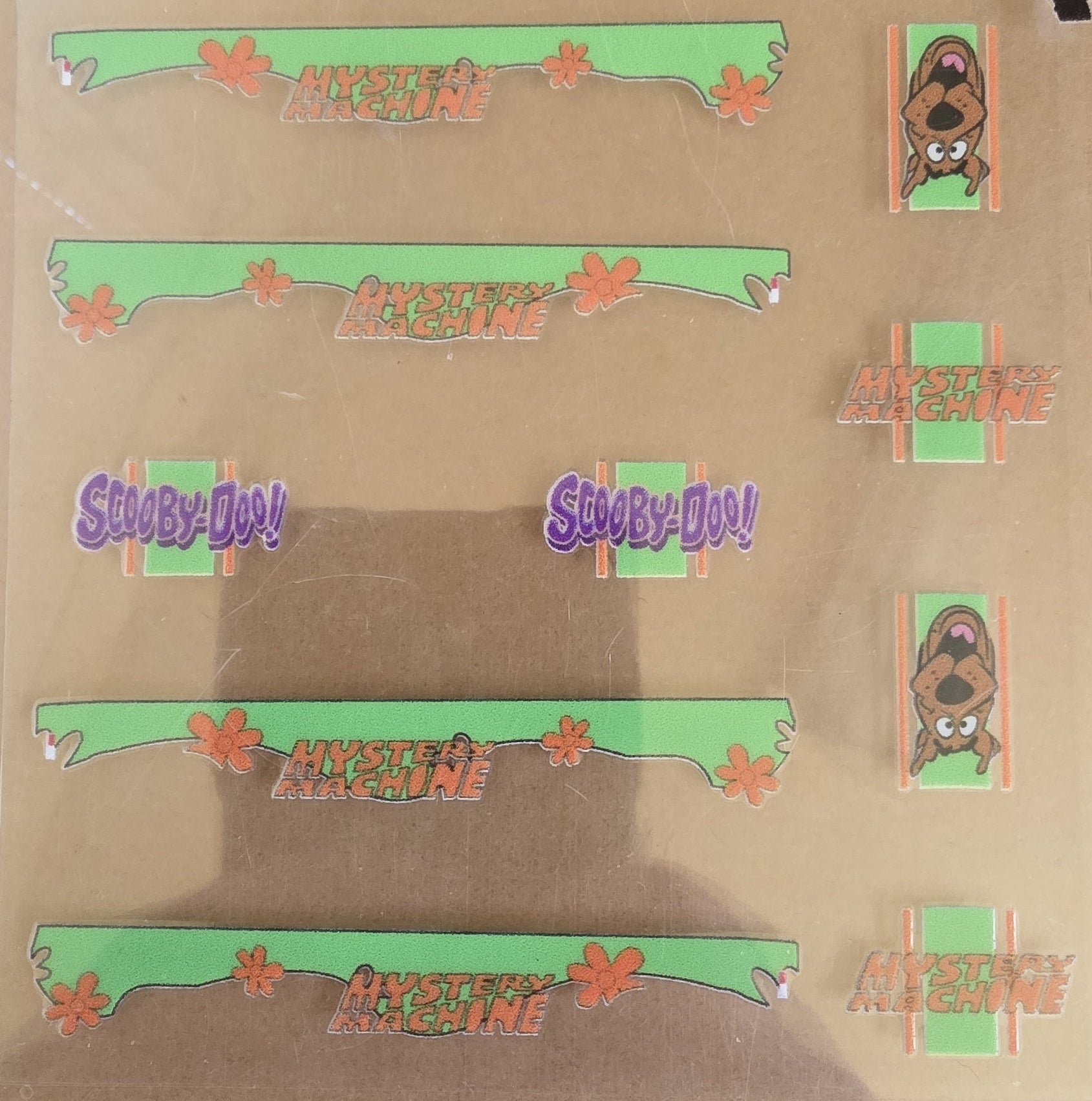 Mystery Machine 83 Silverado Livery for 1:64 scale diecast cars and trucks