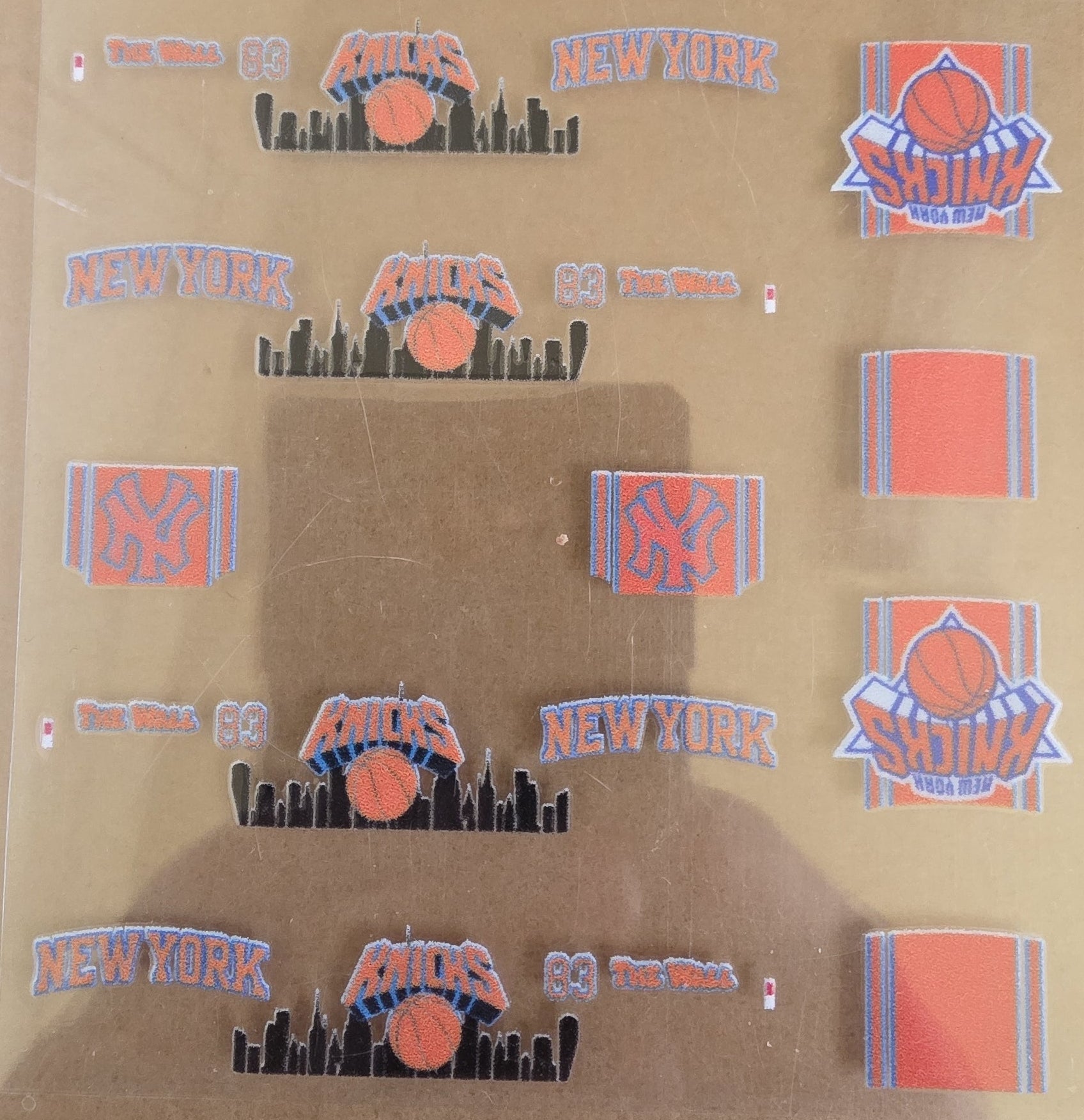 Knicks 83 Silverado Livery for 1:64 scale diecast cars and trucks