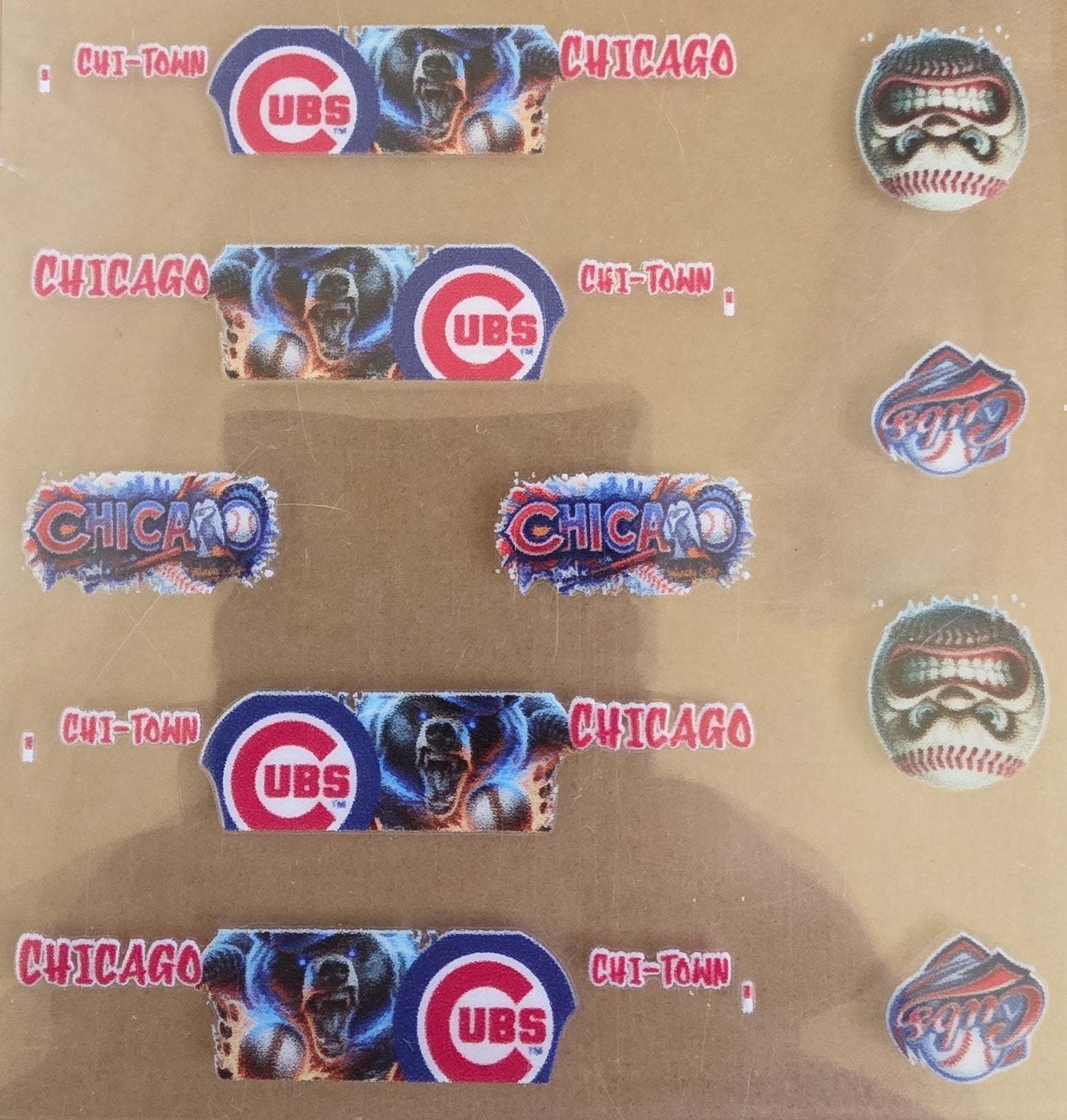 Cubs 83 Silverado Livery for 1:64 scale diecast cars and trucks